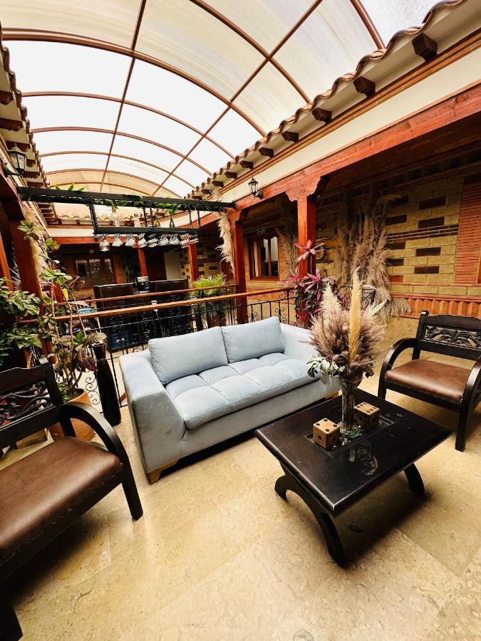 Hotel Oasis De La Villa Виля Де Лейва Екстериор снимка